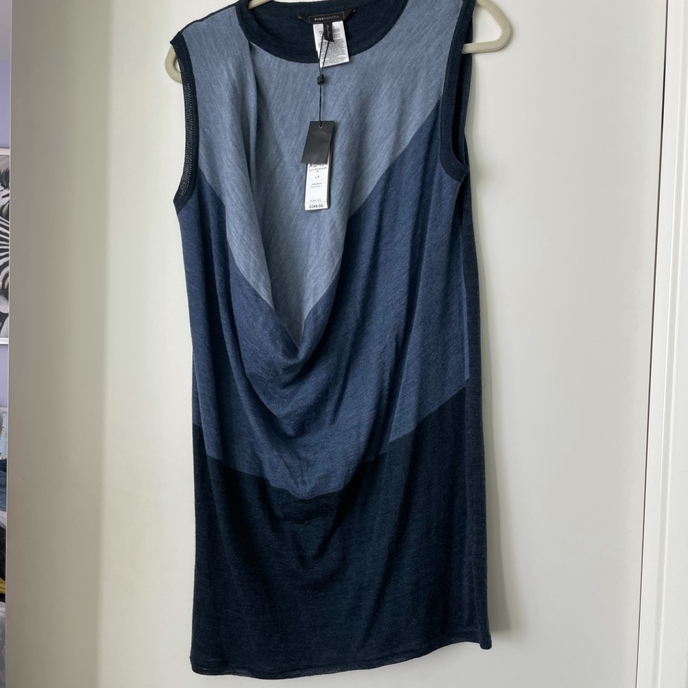 BCBG Maxazria Merino Wool dress new with tags